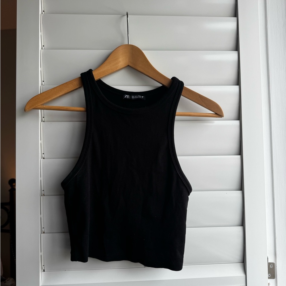 Zara Black Tank Top
